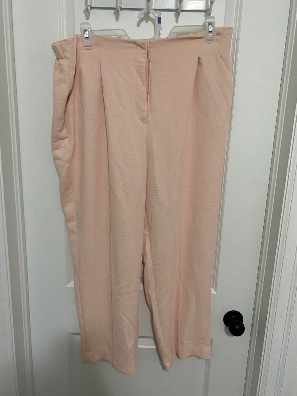 Peach/ Baby Pink Straight leg Dress pants Size 18